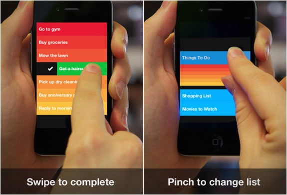 Gesture-Based Mobile app Navigation