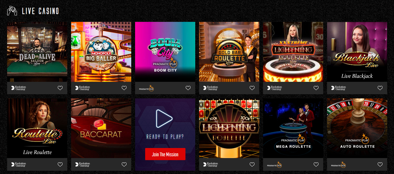 Captain Spins Live Casino Review
