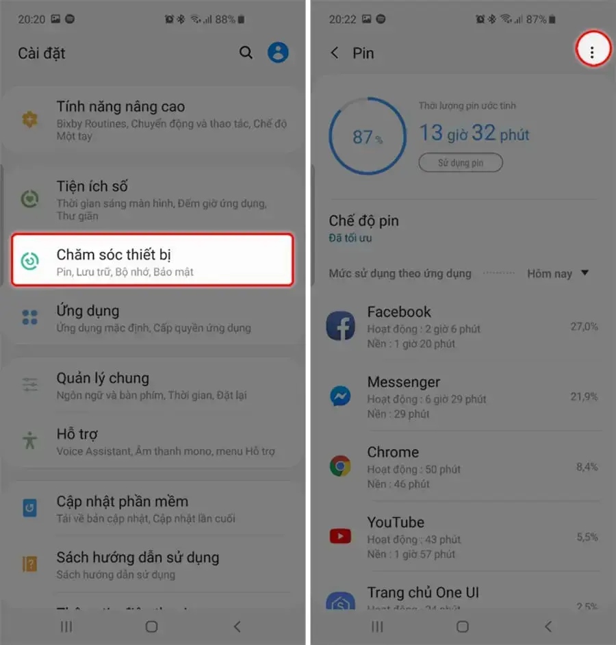 Khắc phục nhanh chóng Galaxy S10 không nhận tin nhắn và thông báo