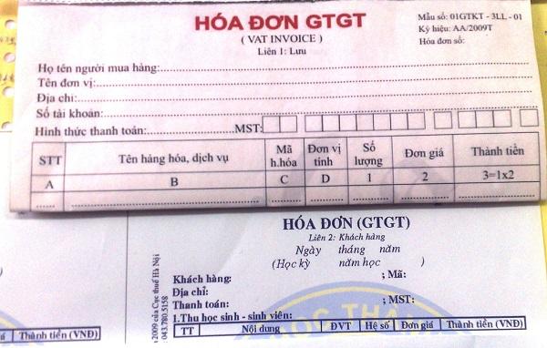 Hướng dẫn bạn cách viết hóa đơn đỏ cho nhà hàng