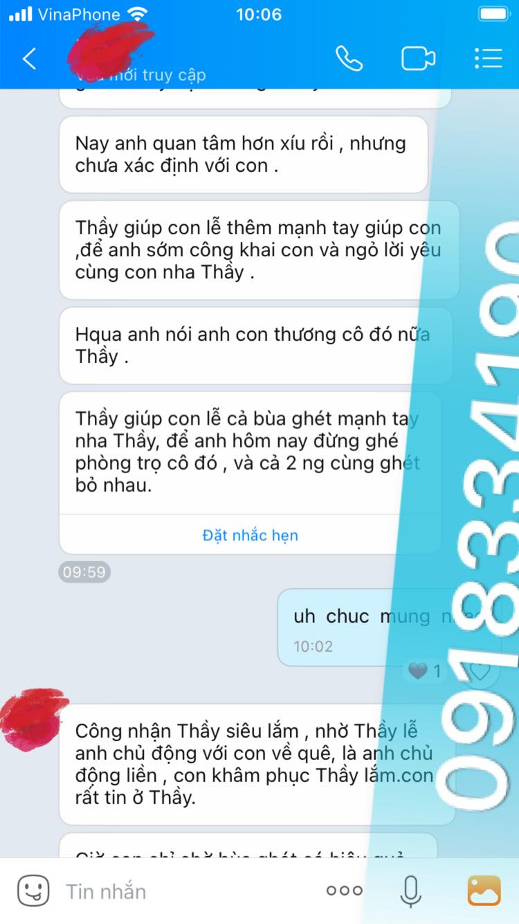 Bùa từ thầy Pá vi đã kiểm chứng nhiều năm khi giúp đỡ chị em giữ chồng ngoại tình. Trong khi bùa yêu khiến chàng về yêu thương vợ, bùa ghét sẽ làm cho chồng và bồ ghét bỏ nhau. 