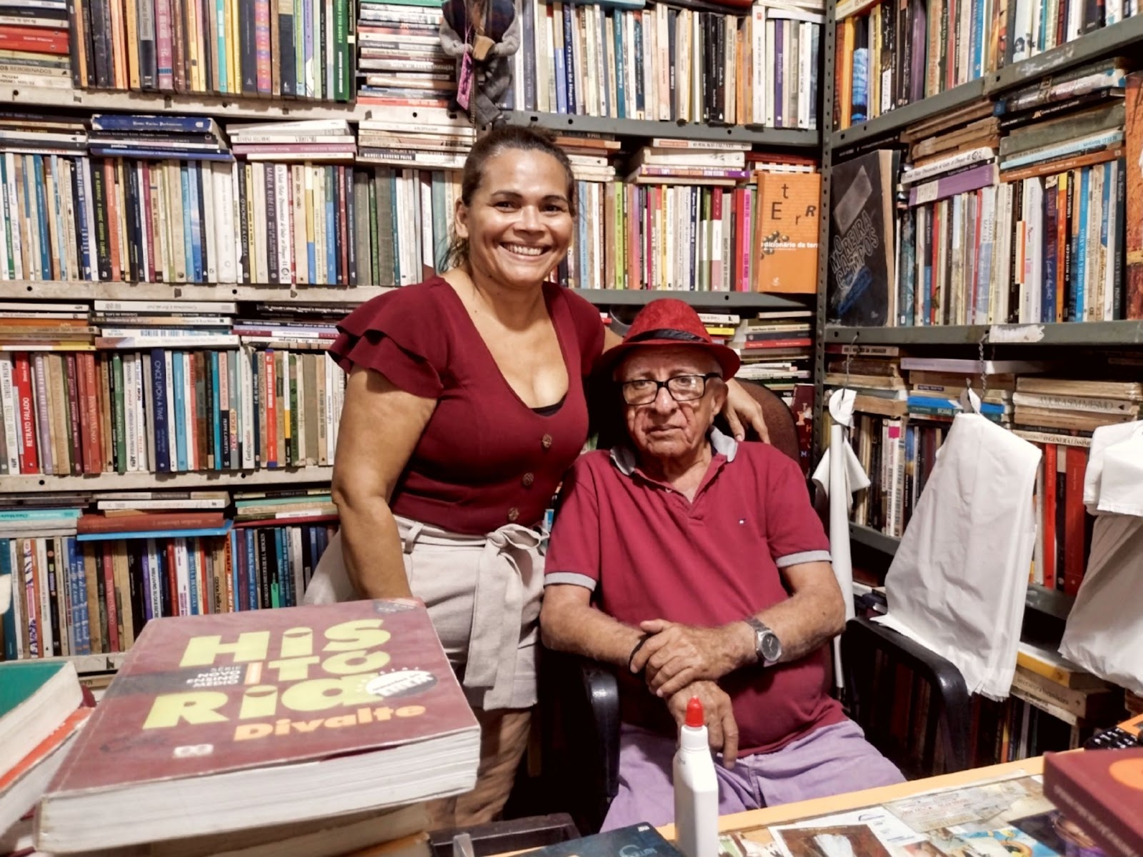 Estela Sousa e Geraldo Duarte | Foto: Lorena Frota 