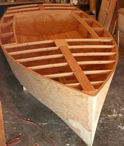 A boat made from Plyco's Marine Plywood