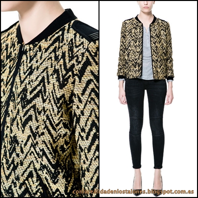 Bomber Jacquard Zara