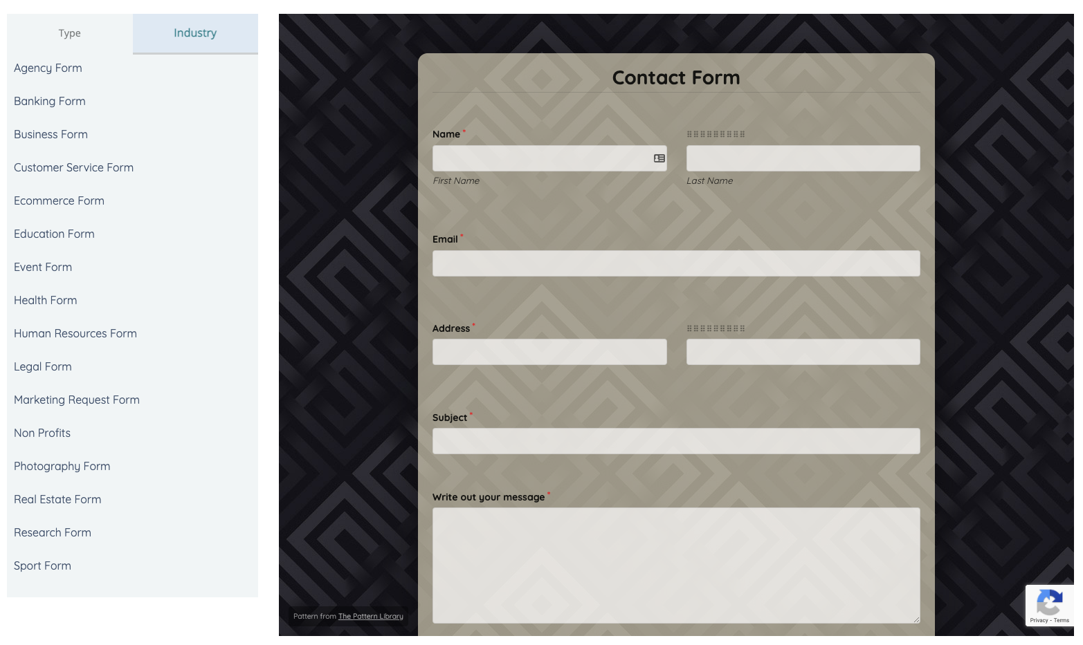 Contact Us Page Templates: Form Plus