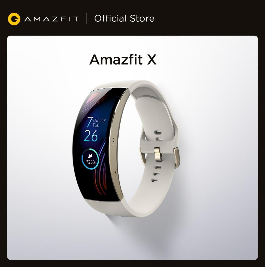 New Amazfit X Smartwatch Global Version Sleep Monitoring Curved Screen  Titanium Body 5ATM Water Resistant Multi Sports Modes|Smart Watches| -  AliExpress