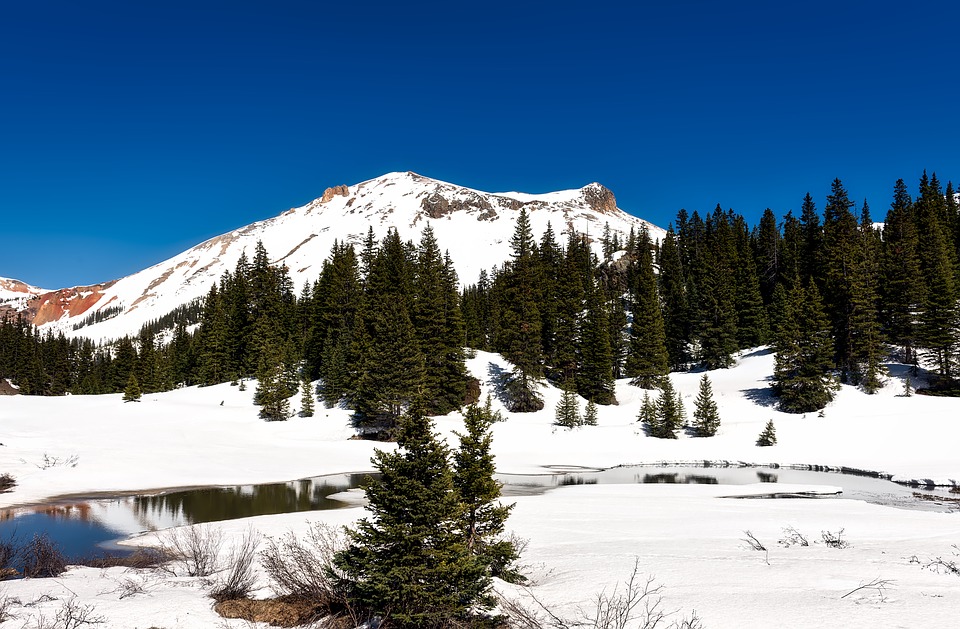 Colorado, Winter, Snow ...