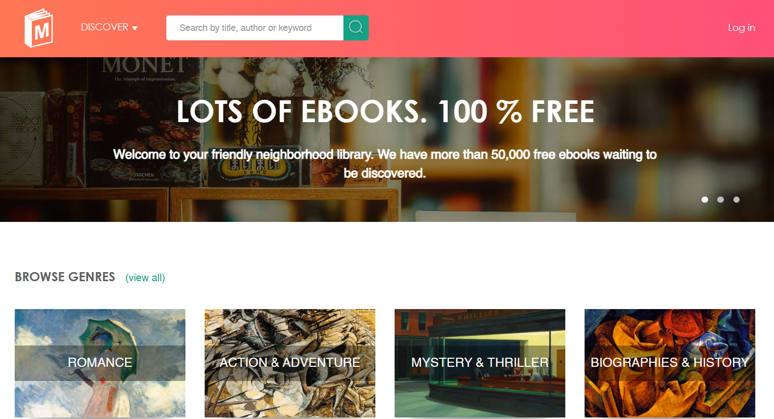Get Free Books Online - ManyBooks