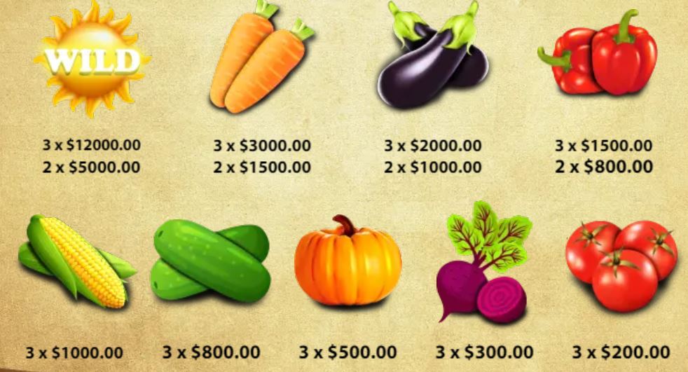 เกมสล็อต Veggies Plot