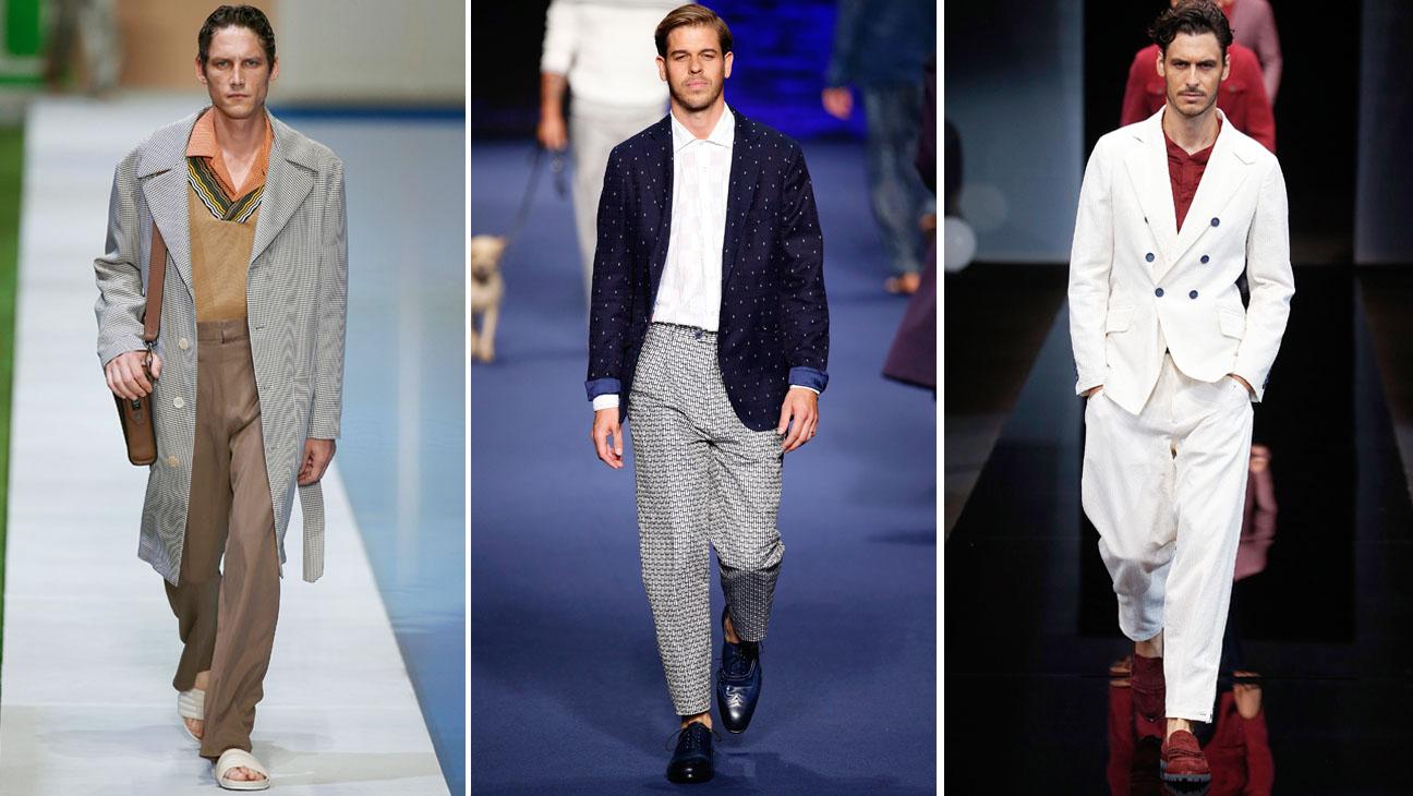 Baggy, Pleated Men's Pants Return to Fashion – The Hollywood Reporter