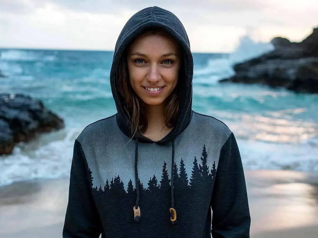 A Casual Hoodie of Tentree Sustainable Clothing Brand