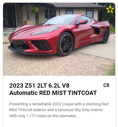 A red sports car parked in driveway

Description automatically generated with medium confidence