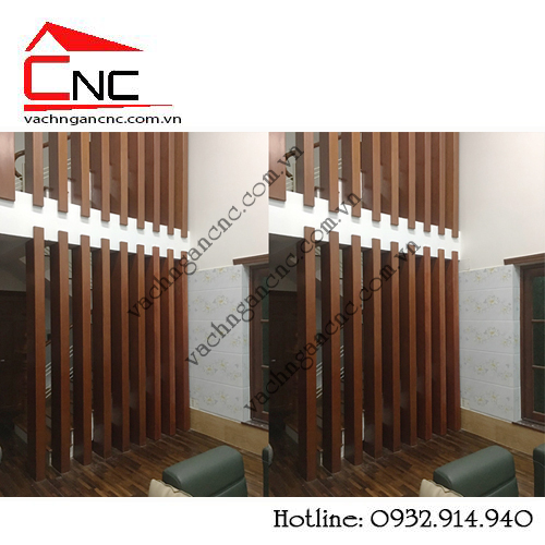 Thiết kế mẫu lam gỗ mdf đẹp trang trí phòng khách 2021