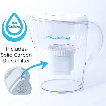 EPIC PURE WATER FILTER PITCHER