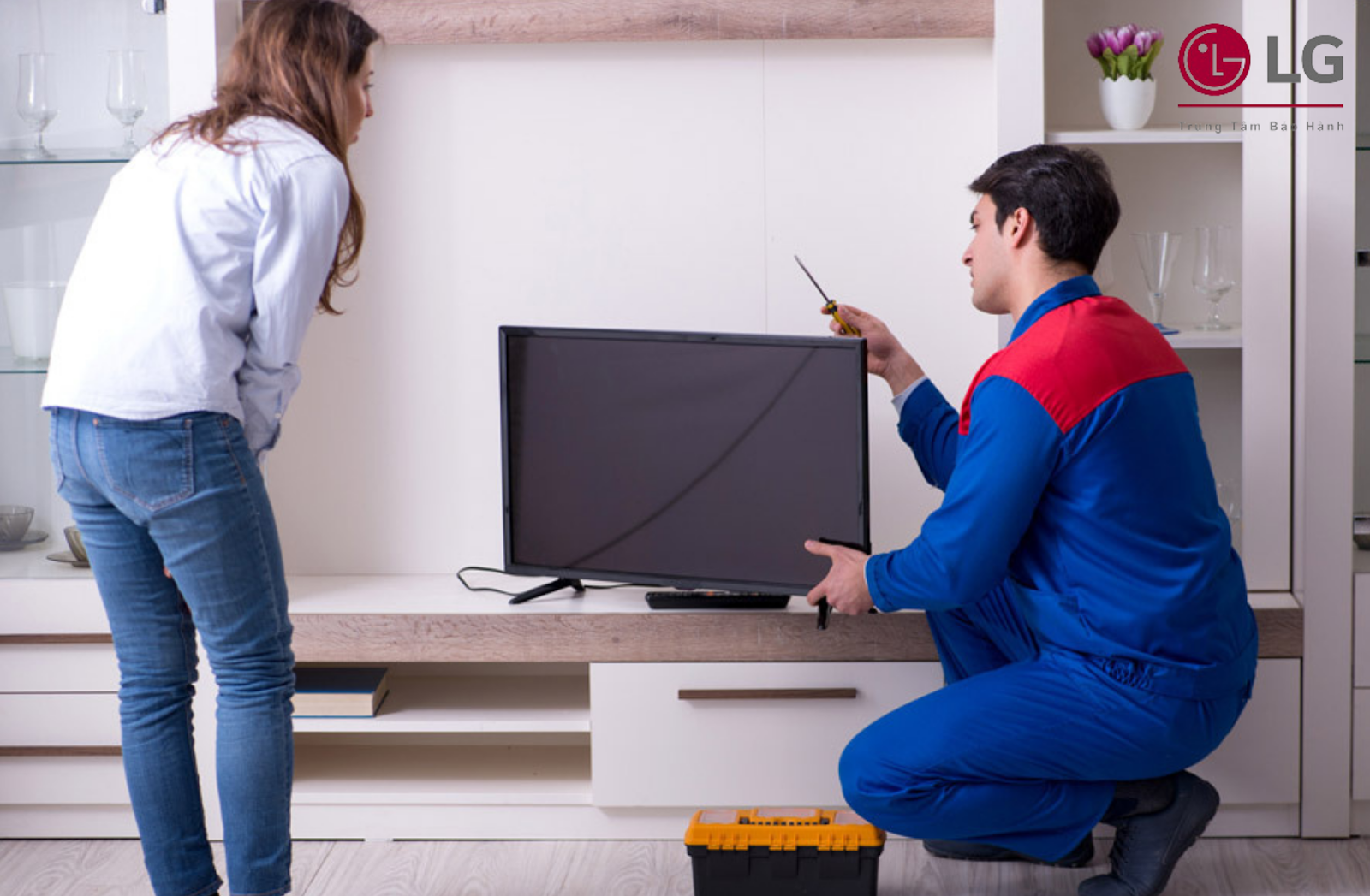 Tivi LG dò kênh bị đổi tần số, phải làm thế nào?