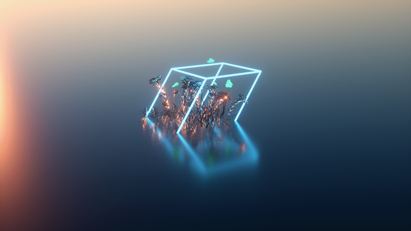 art direction  artwork fresh motion graphics  music Nature Octane Render sameucliff surreal Digital Art 