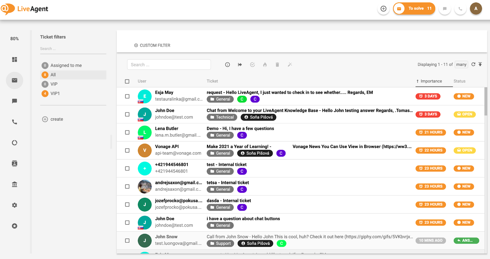 LiveAgent Spiceworks Alternatives