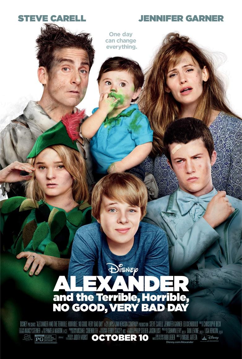 2. ALEXANDER AND THE TERRIBLE,HORRIBLE,NO GOOD,VERY BAD DAY