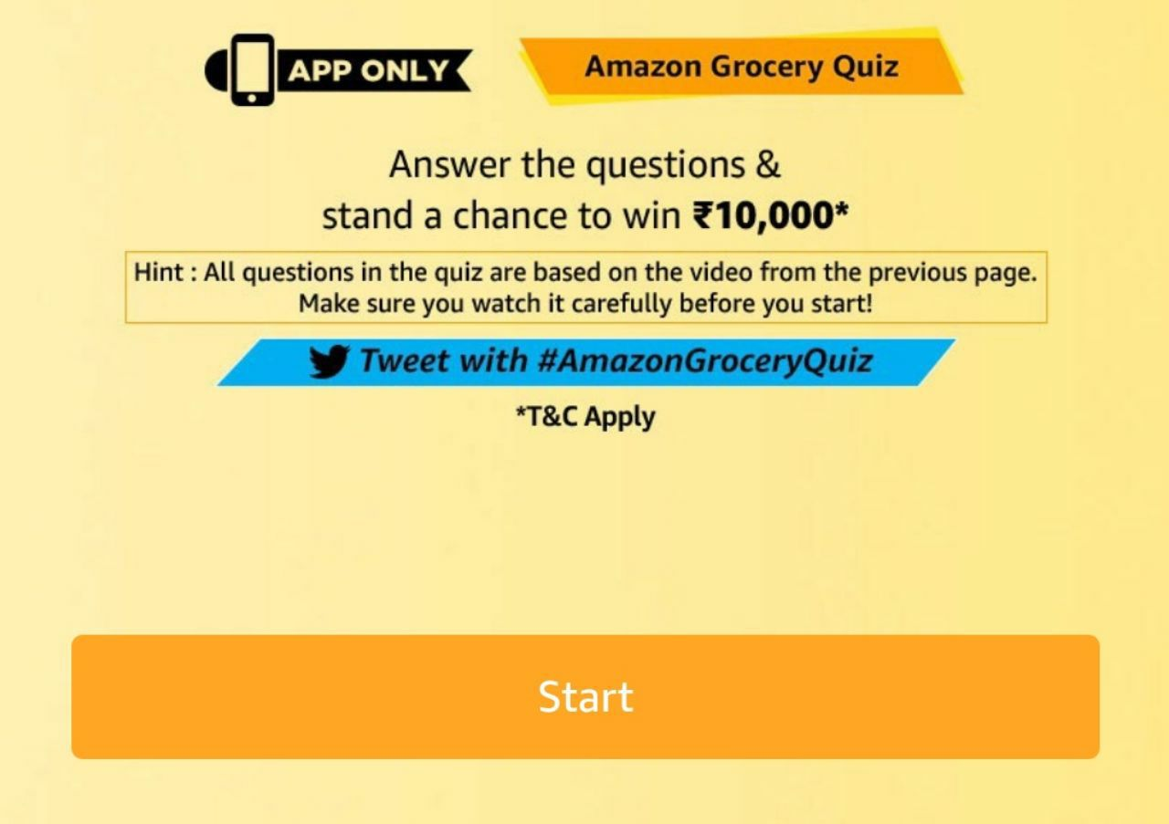 Amazon quiz Today Answers 