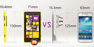 Nokia Lumia 1020 vs Samsung Galaxy S4 Zoom Nokia Lumia 1020 dan Samsung Galaxy S4 Zoom