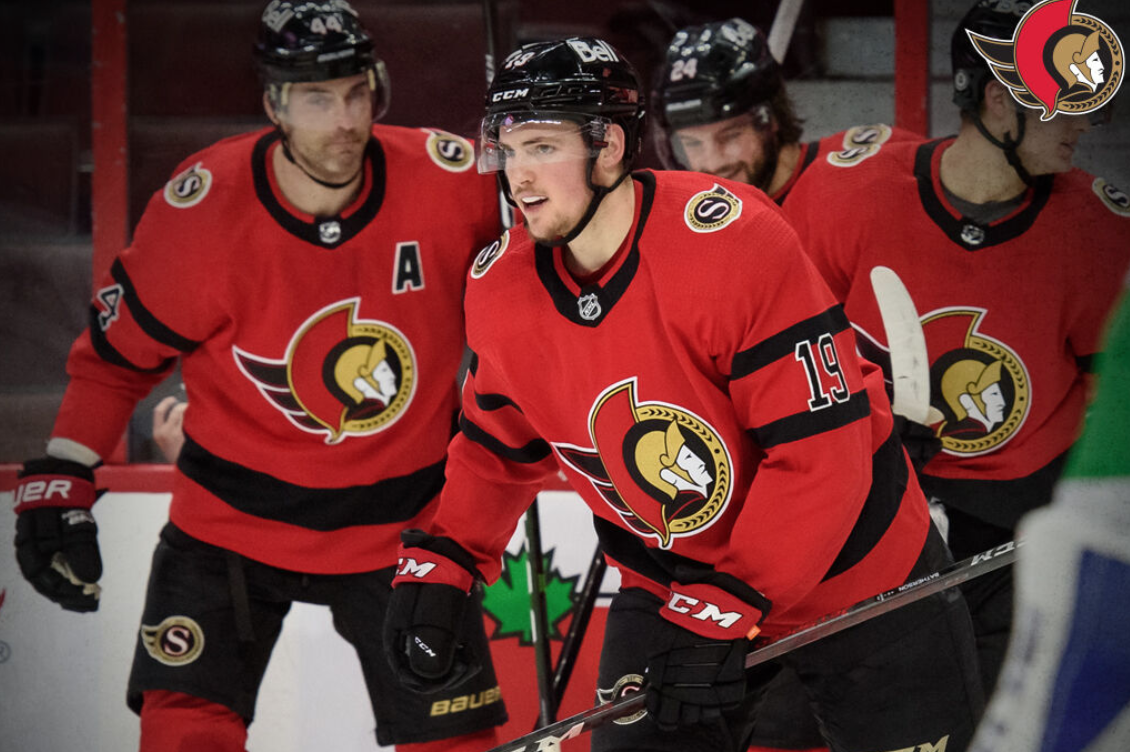 The Ottawa Senators show off their 'Reverse Retro' look by unveiling a red  jersey