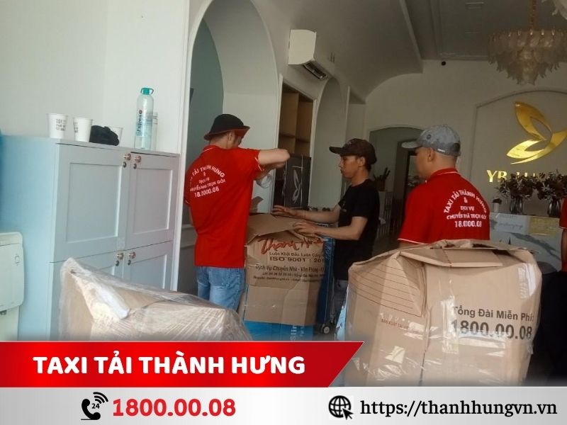 Nhu cầu thuê taxi tải huyện Bình Chánh chuyển nhà
