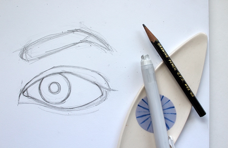 🎨 ¿Cómo dibujar un ojo paso a paso? Fácil
