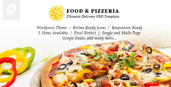 restaurant directory wordpress theme-Food & Pizzeria