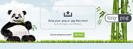 Usando TinyPNG para otimizar imagens para WordPress