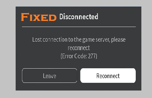 Roblox Error Code 277