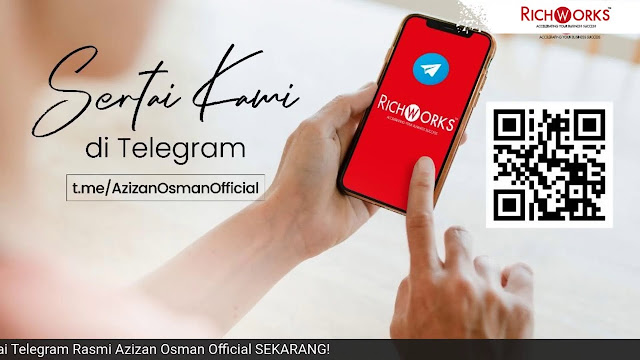 Telegram rasmi azizan osman official