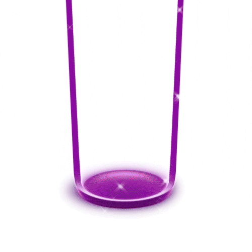 Une image contenant violet, rose, verre, conteneur Description générée automatiquement