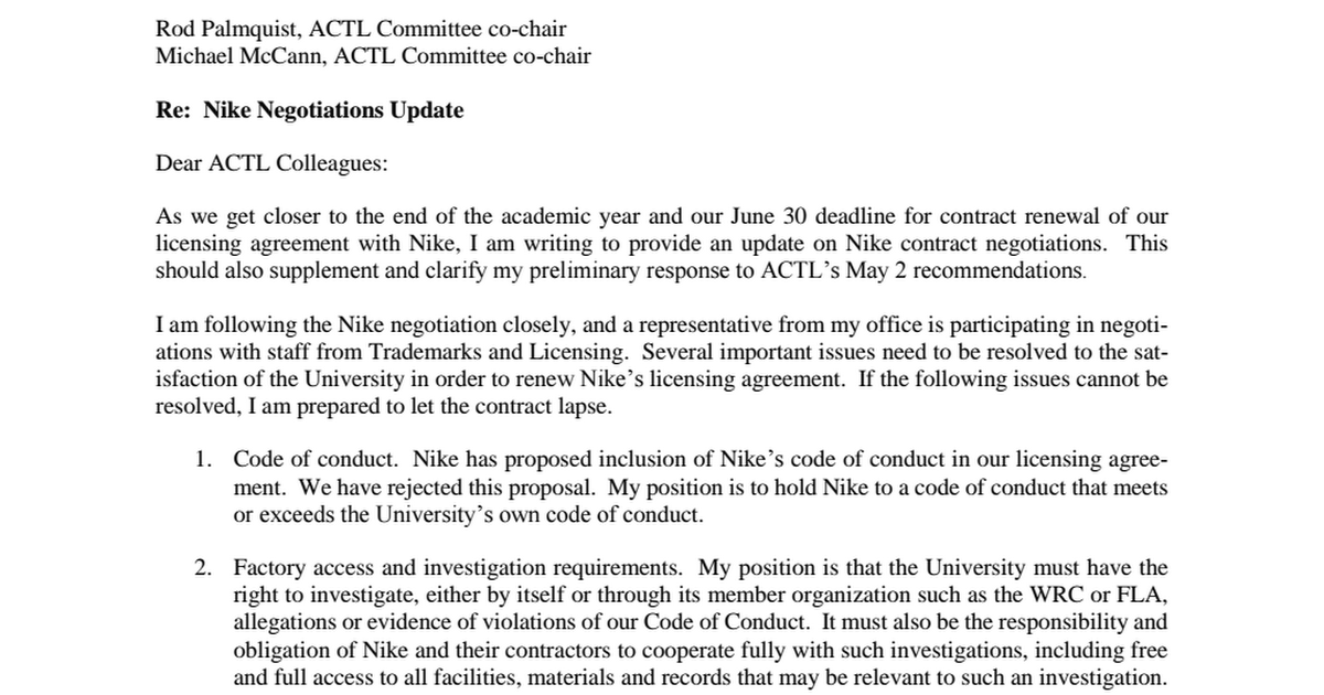 President Cauce Re- WRC Access and Nike Neogotiations Update to ACTL  (05.19.2017).pdf - Google Drive