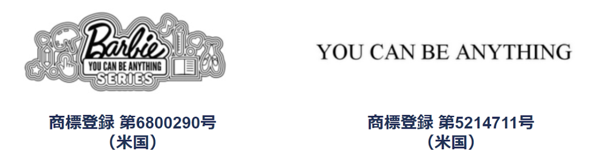 You Can Be Anything 登録商標