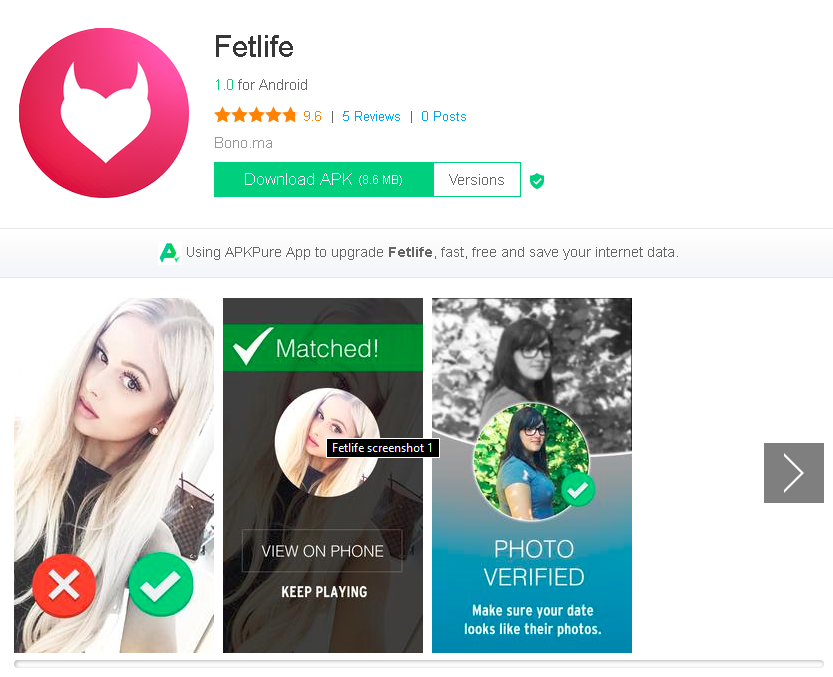 Fetlife to from download pictures Chrome Web