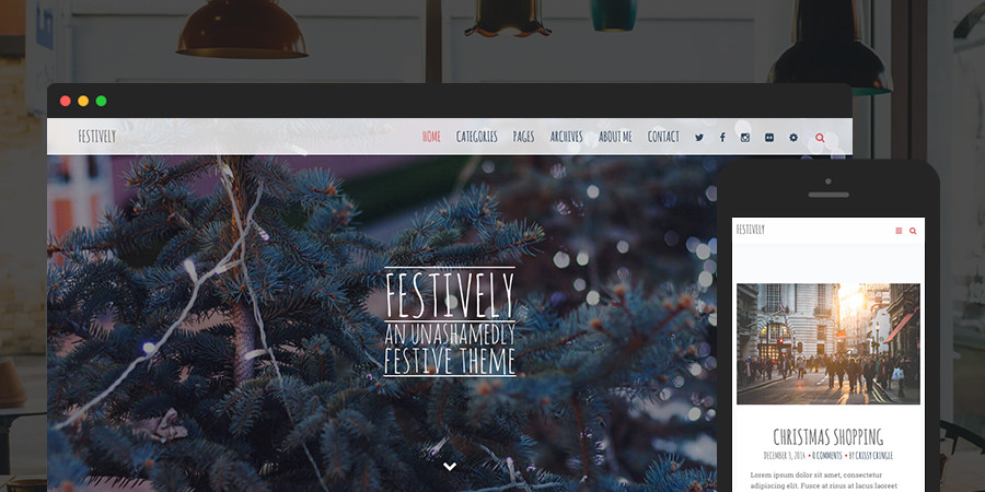 Tema WordPress Festivamente Premium