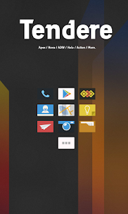Download Tendere - Icon Pack apk