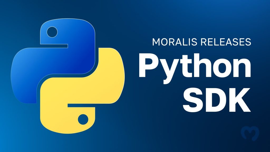 moralis releases python sdk announcement