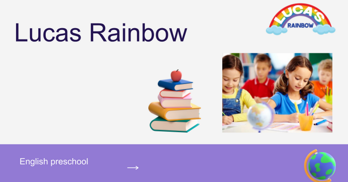 Find the best English preschool that helps your child.pptx - Google Präsentationen