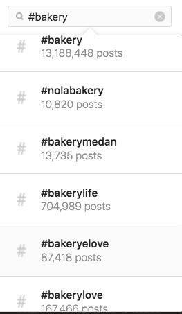 Cách tìm instagram hashtag thịnh hành