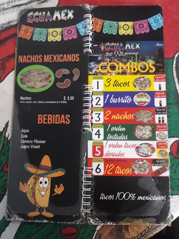 Ecua-Mex Fast Food Tacos Mexicanos 100%