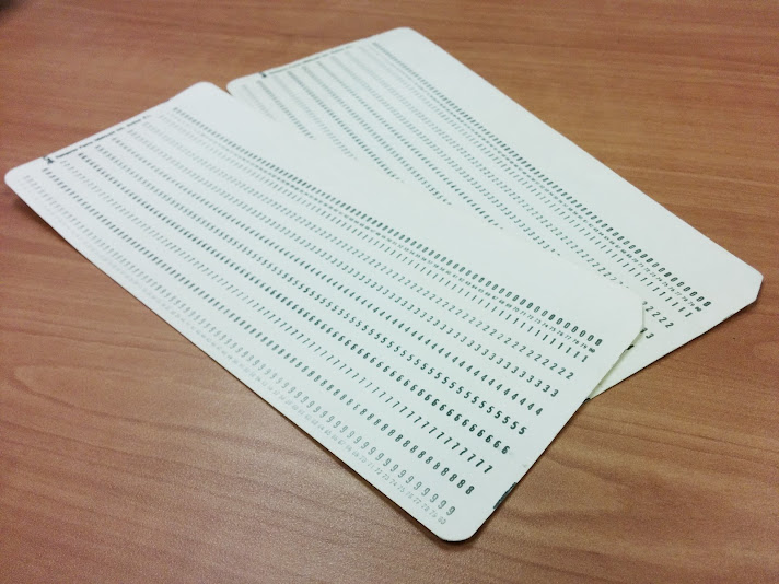 Punch cards