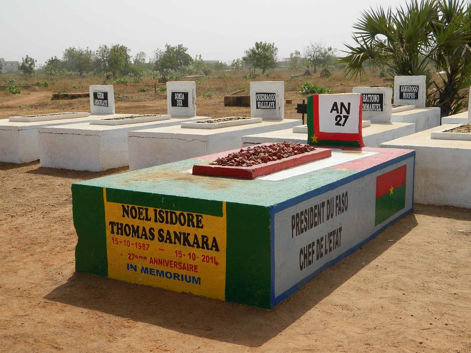 Image result for thomas sankara grave