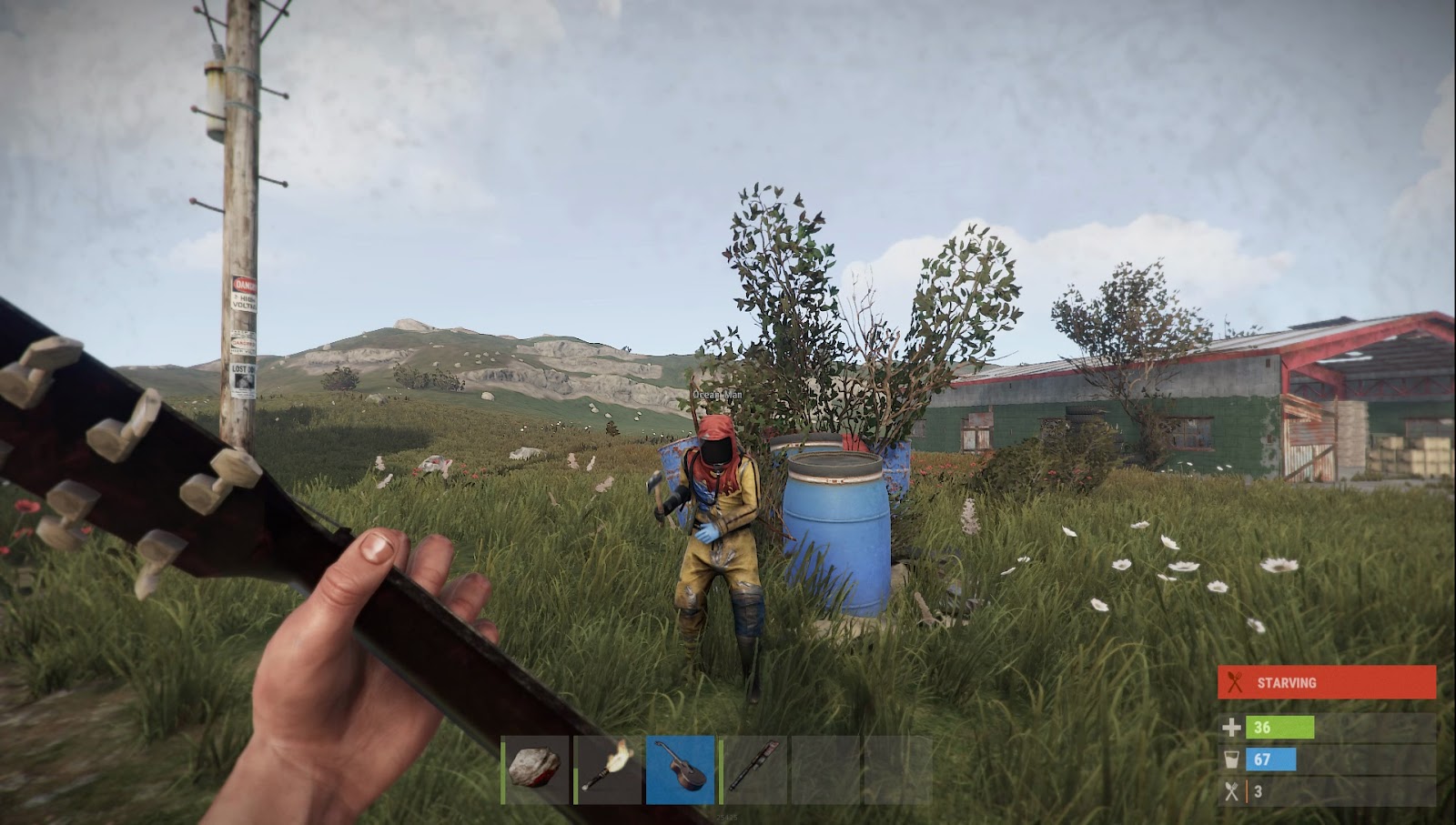Surviving and competing against much stronger players is quite common in Rust