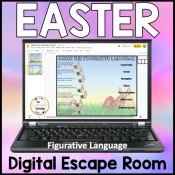 Use this Easter digital escape room product to push through those last two weeks before break.