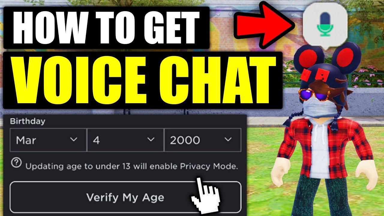 HOW TO GET ROBLOX VOICE CHAT!! (It's Finally Here) - YouTube