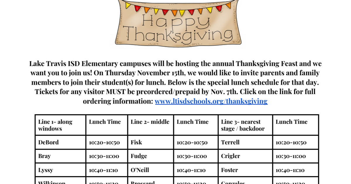 Thanksgiving Lunch schedule 2018.pdf