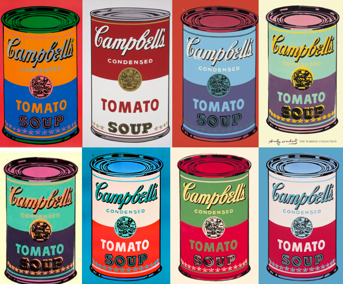 Andy Warhol and his muse: The Campbell Soup Can | Andy warhol pop art, Andy  warhol art, Warhol art