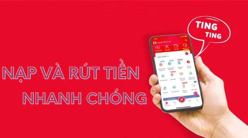 Nạp và rút tiền viettelpay bằng các bước đơn giản