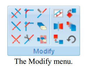 Modify  menu